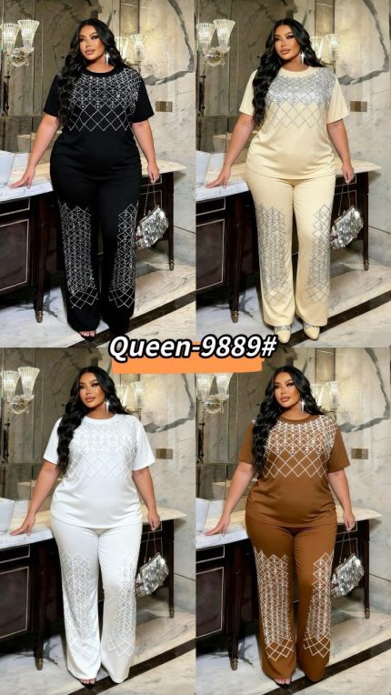 QUALITY CHANEL STONE EMBELLISHED DESIGNER 2 PIECE DESIGN 3
